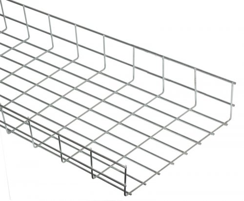 Лоток проволочный IEK CLWG 600х60х3000 сталь 4мм картинка